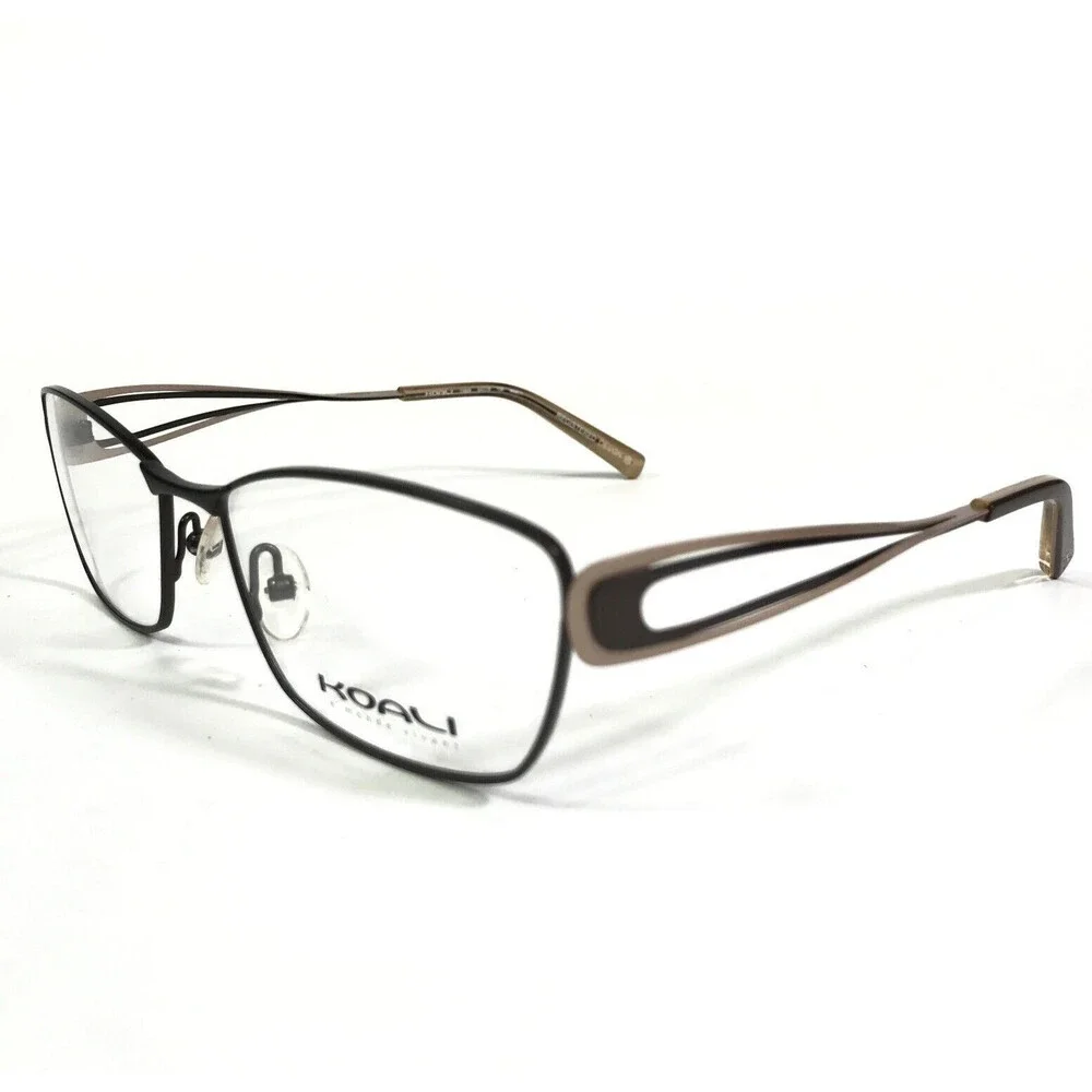 Morel Eyeglasses Frames KOALI 7365K MM011 Brown Square Full Rim 54-16-135